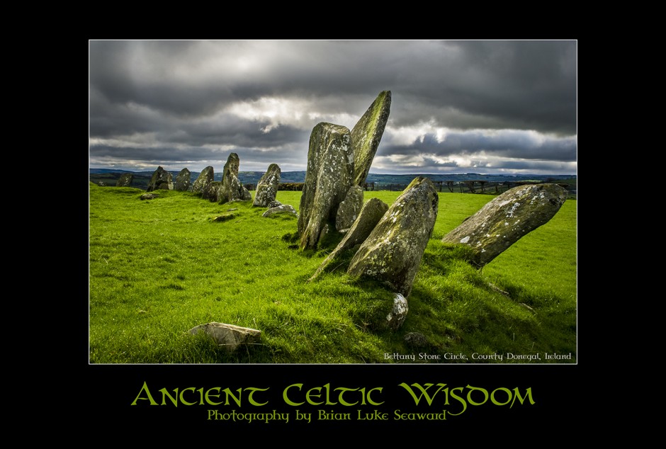 Ancient Celtic Wisdom Poster Brian Luke Seaward Inspiration Unlimited